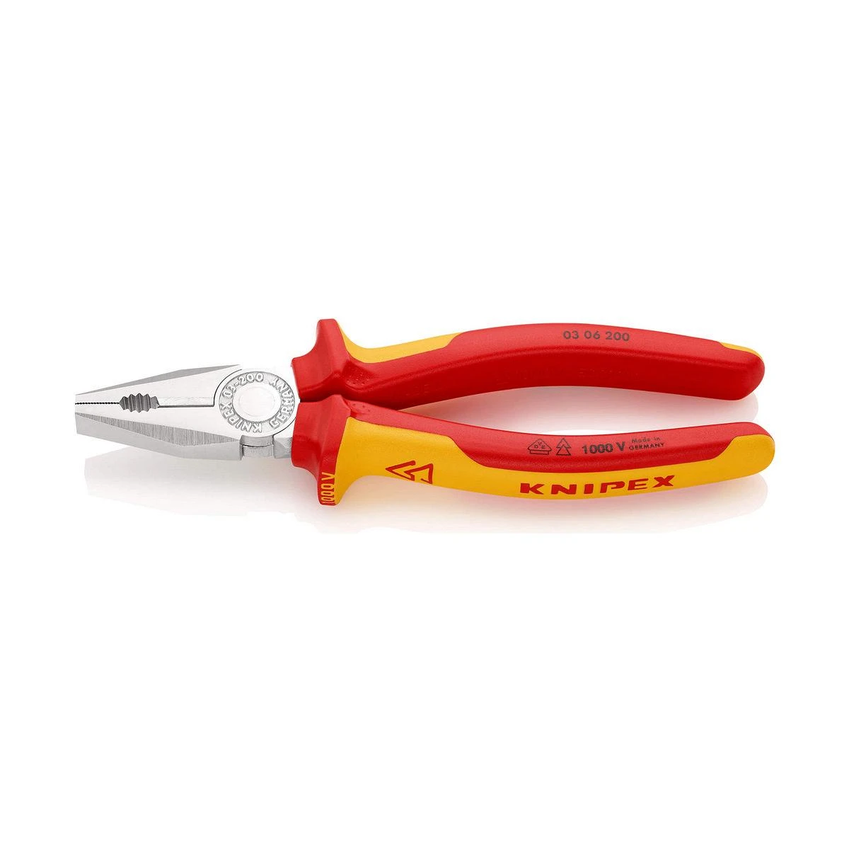 Kombinuotos replės elektrikams KNIPEX 0306200