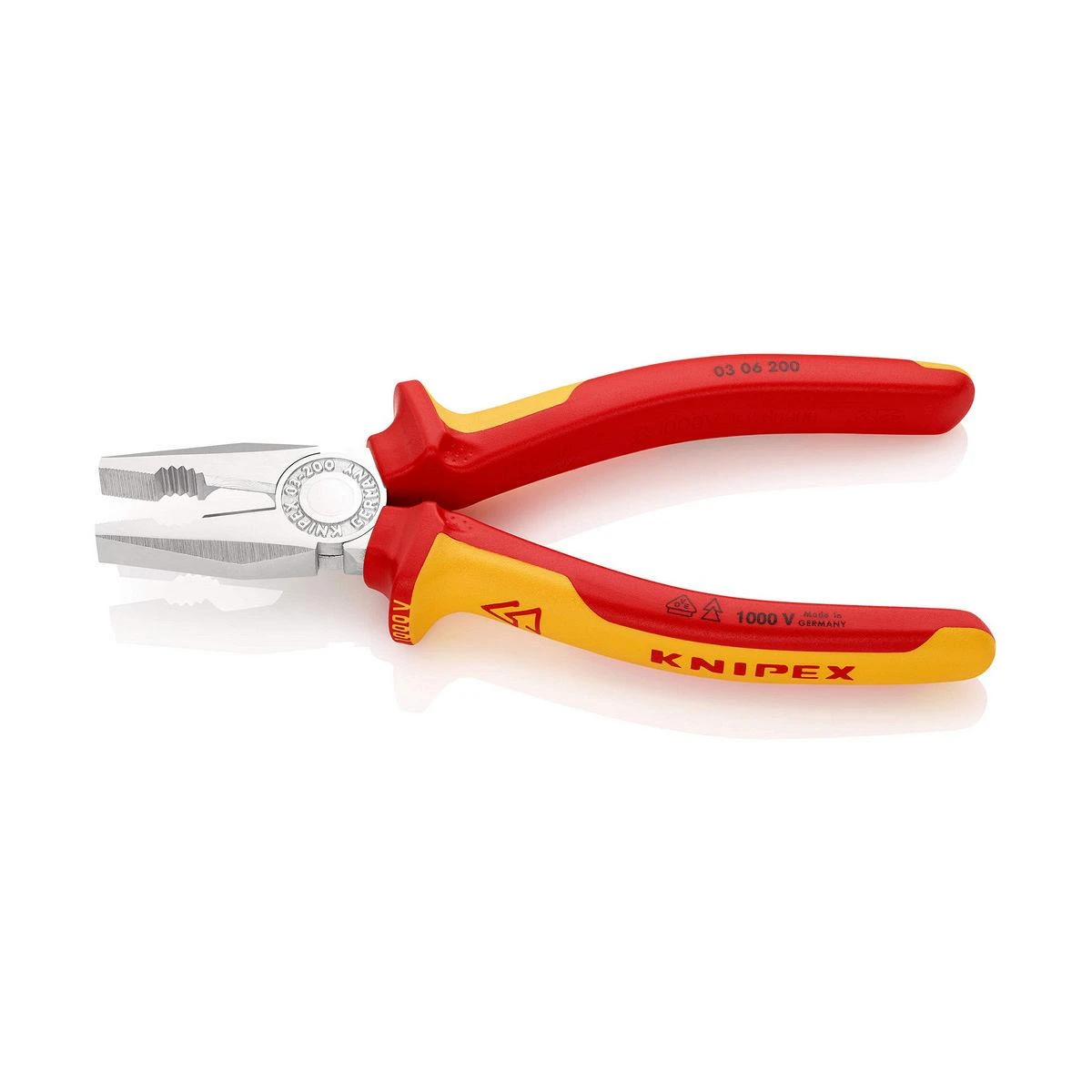 Kombinuotos replės elektrikams KNIPEX 0306200