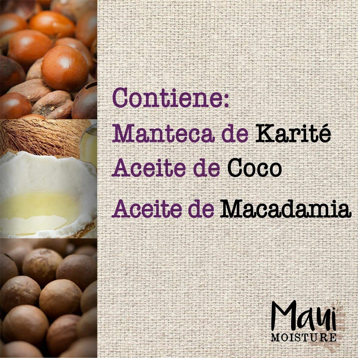 Maui Moisture Maui Sviestmedžių aliejumi Revive sausų plaukų kondicionierius 385ml