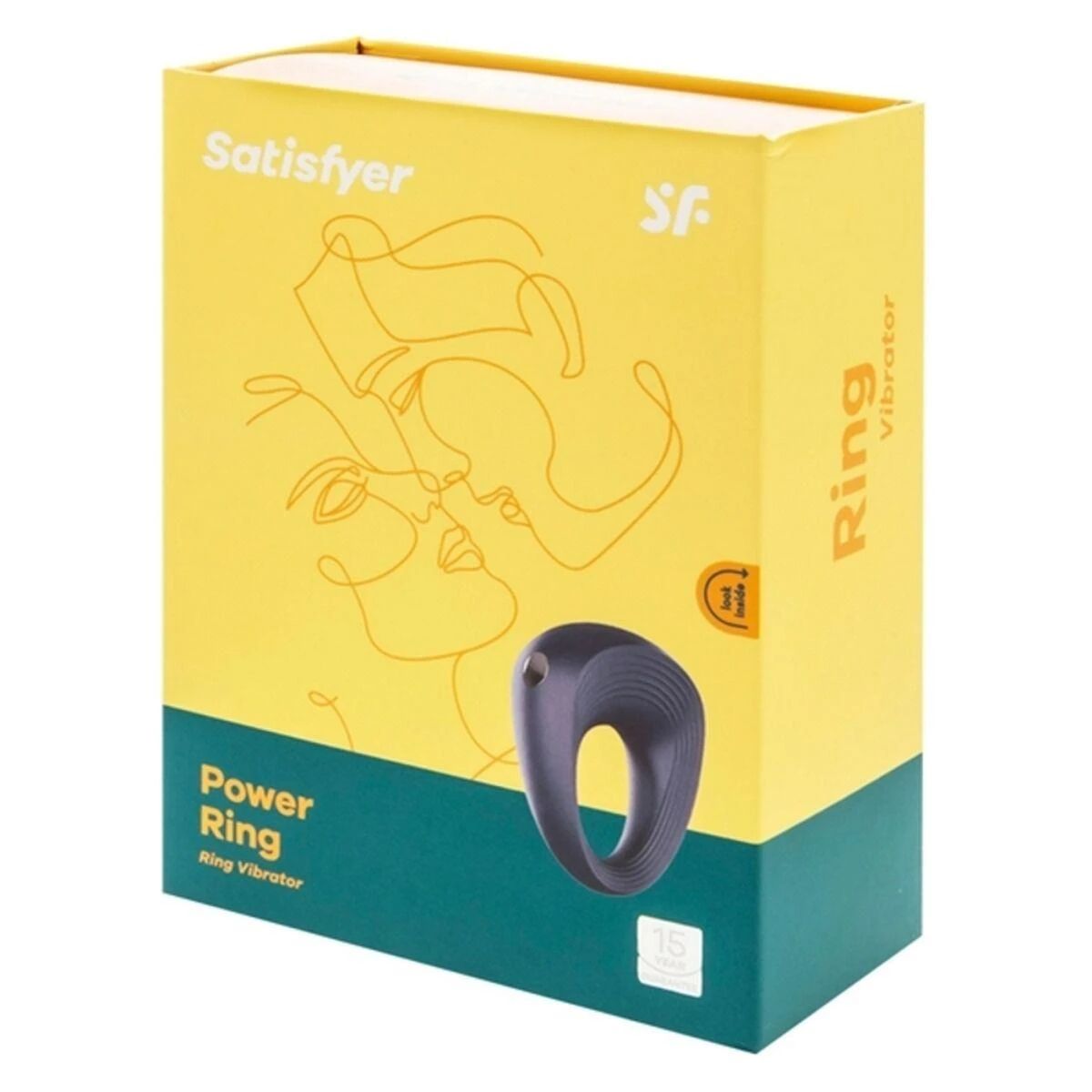 Vibruojantis žiedas Satisfyer (tamsiai mėlynas)