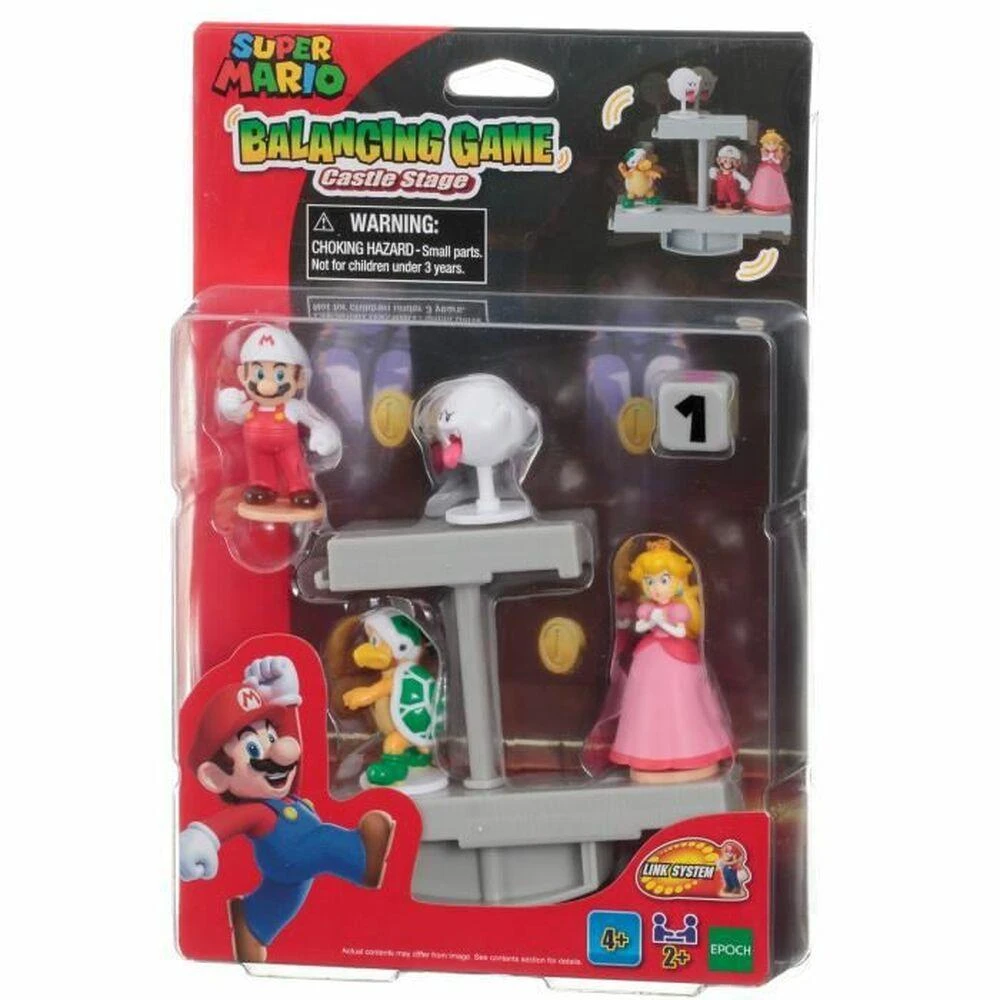 Epoch Gry Epocha Išlaikykite pusiausvyrą Balansavimo žaidimas Pilies lygio žaidimas Super Mario 07360