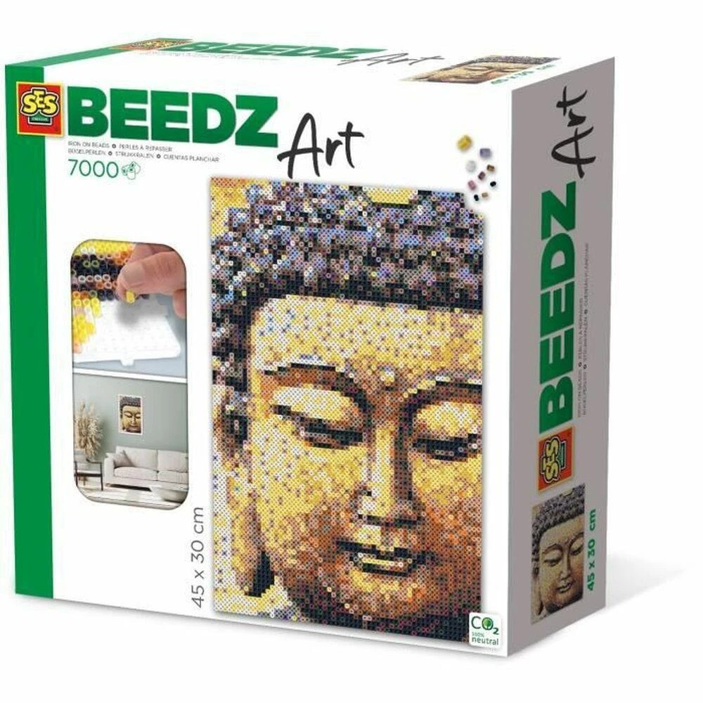 Rinkinys SES Creative Beedz Art - Buda 7000