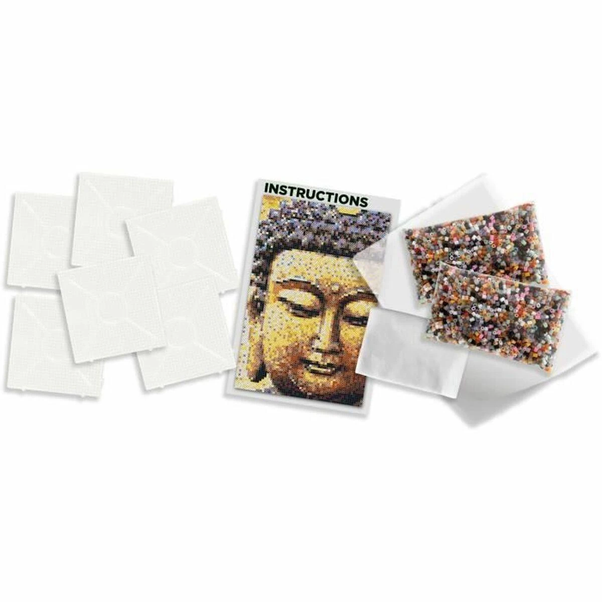 Rinkinys SES Creative Beedz Art - Buda 7000