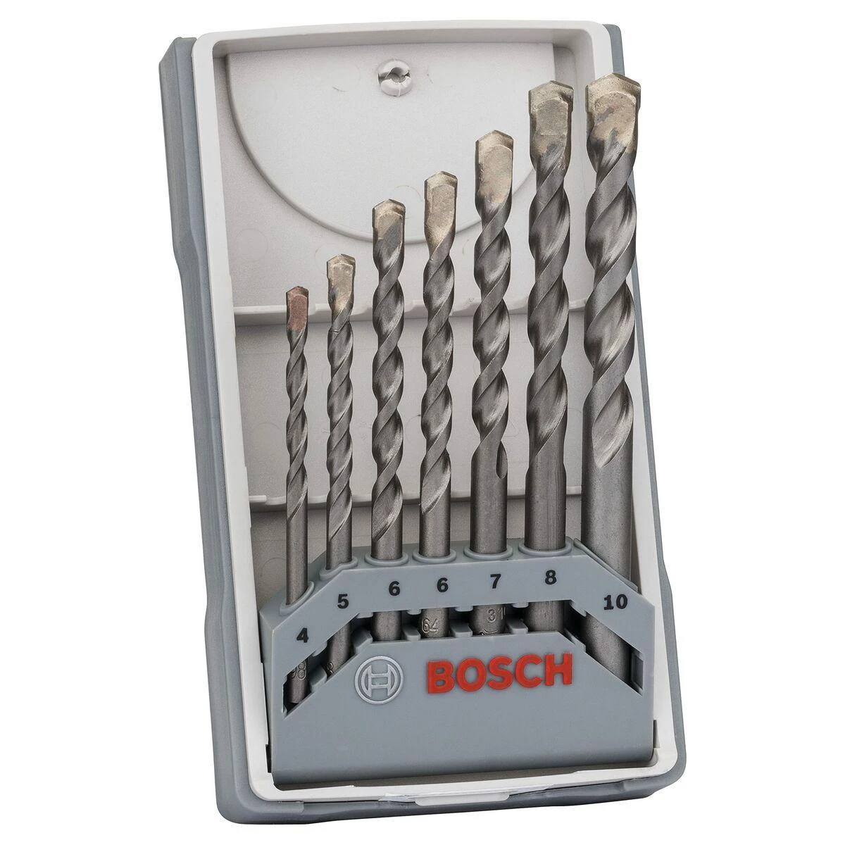 Grąžtas Bosch 7 Sidabrinis Grąžtų bet.kompl X-Pro Line,4,5,6,6,7,8,10