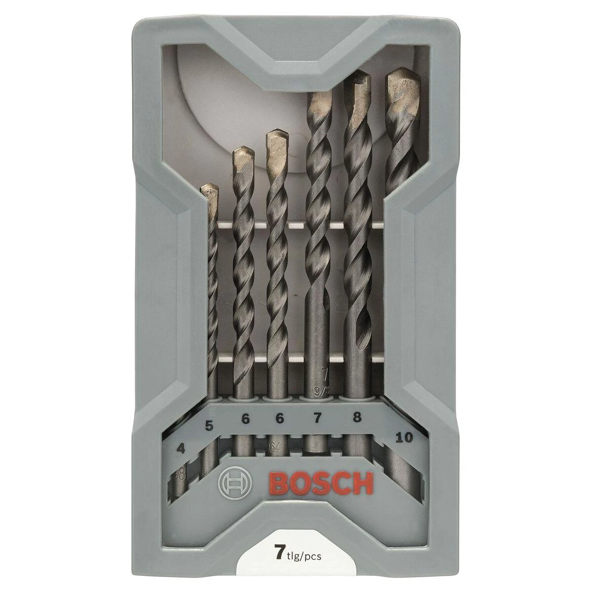 Grąžtas Bosch 7 Sidabrinis Grąžtų bet.kompl X-Pro Line,4,5,6,6,7,8,10