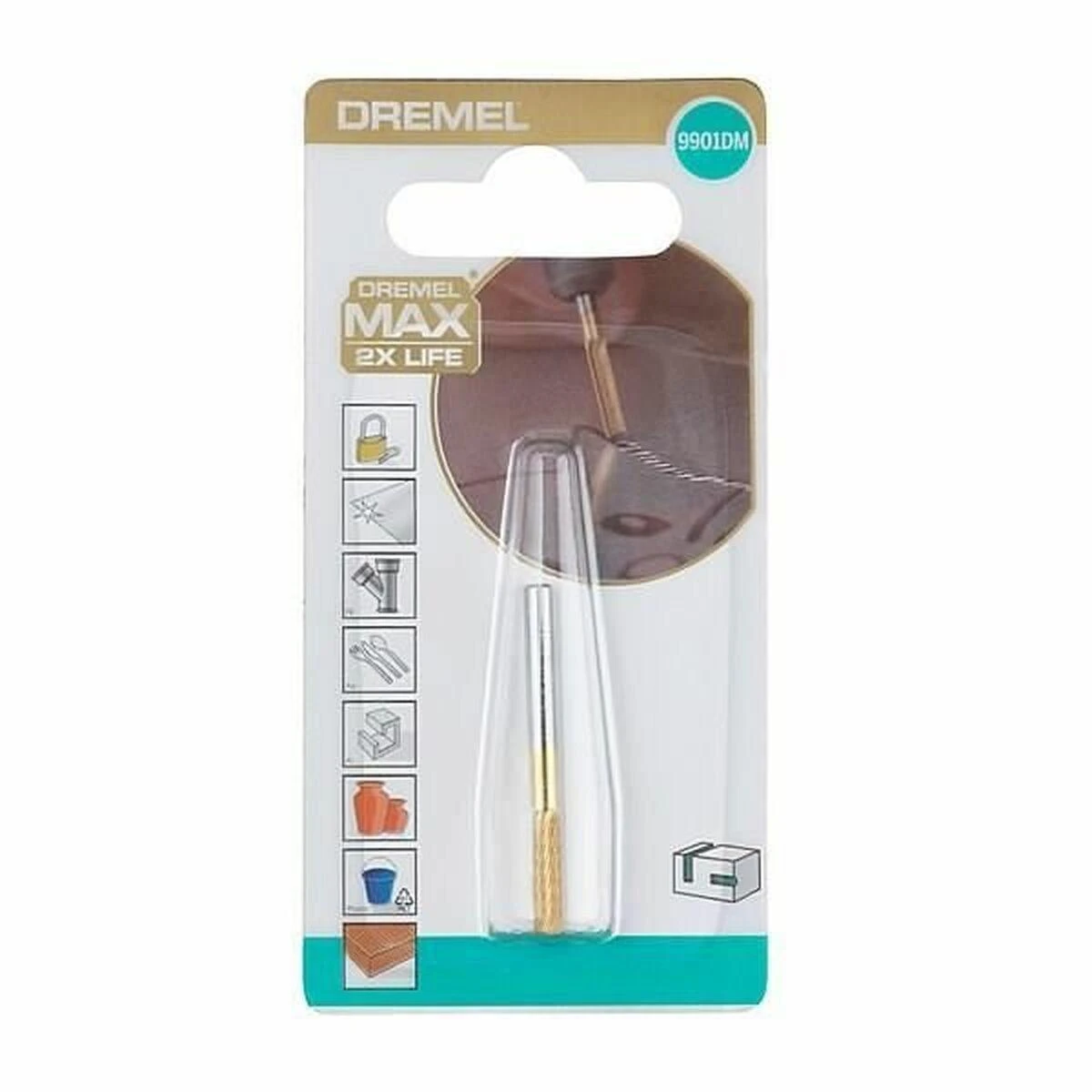 Dremel Bosch 9901DM Volframo karbido antgalis D=3,2 mm, 1 vnt.