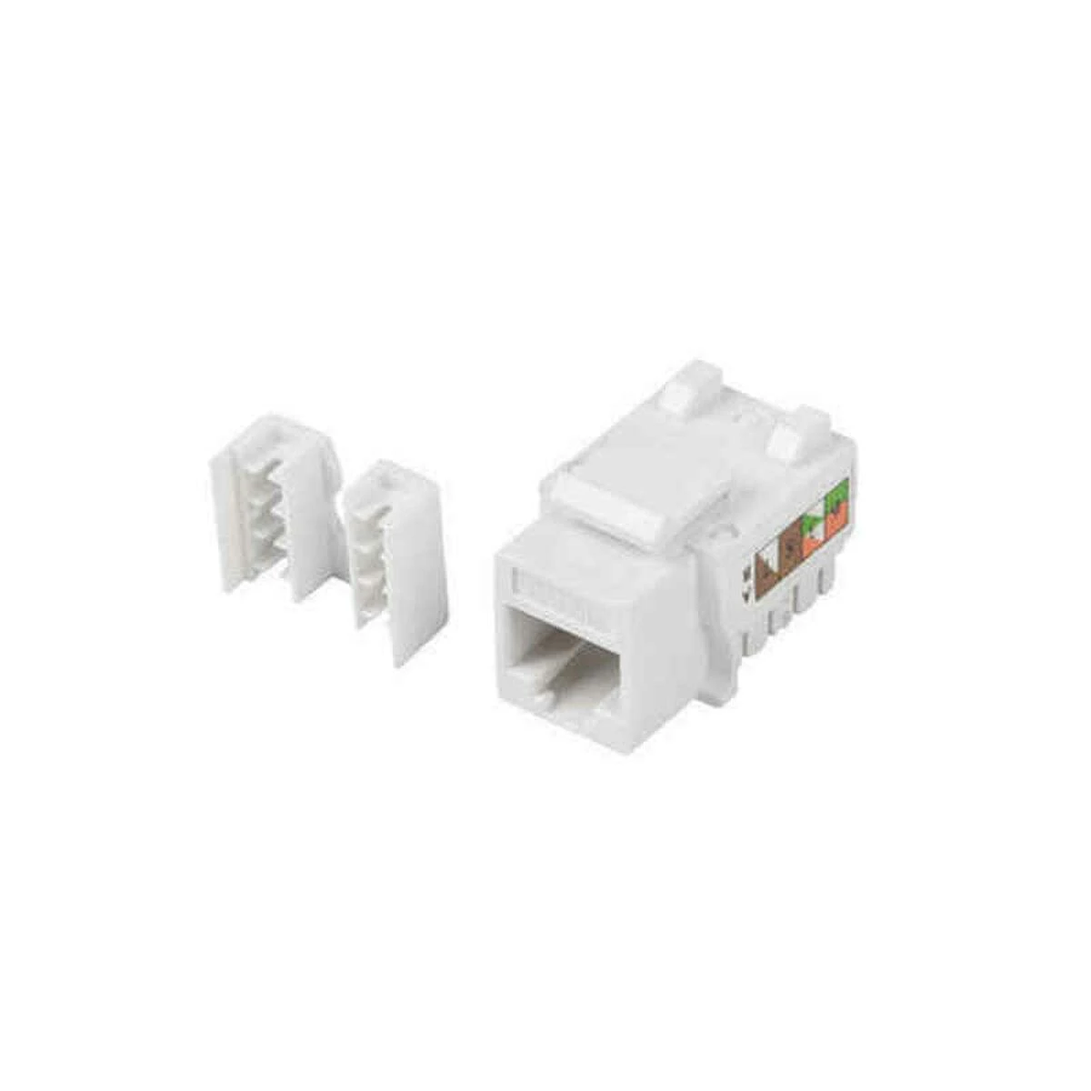 LANBERG KSU5-1090 Keystone Module RJ45->LSA 90deg UTP Cat.5e