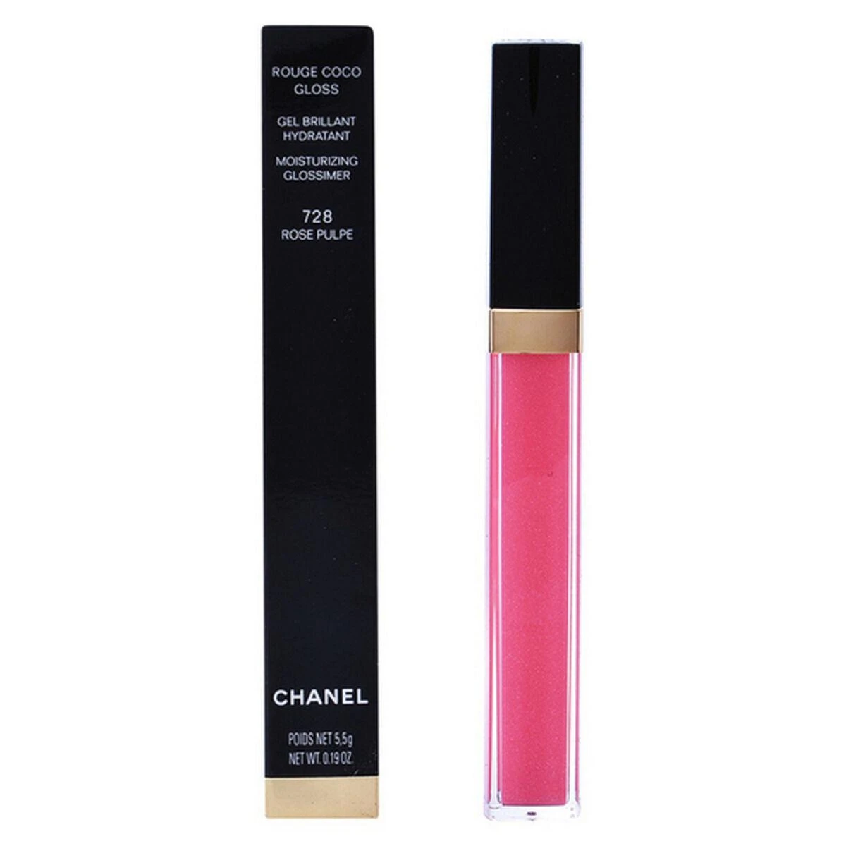 Chanel Rouge Coco Gloss #728 Rose Pulpe, 5.5 g