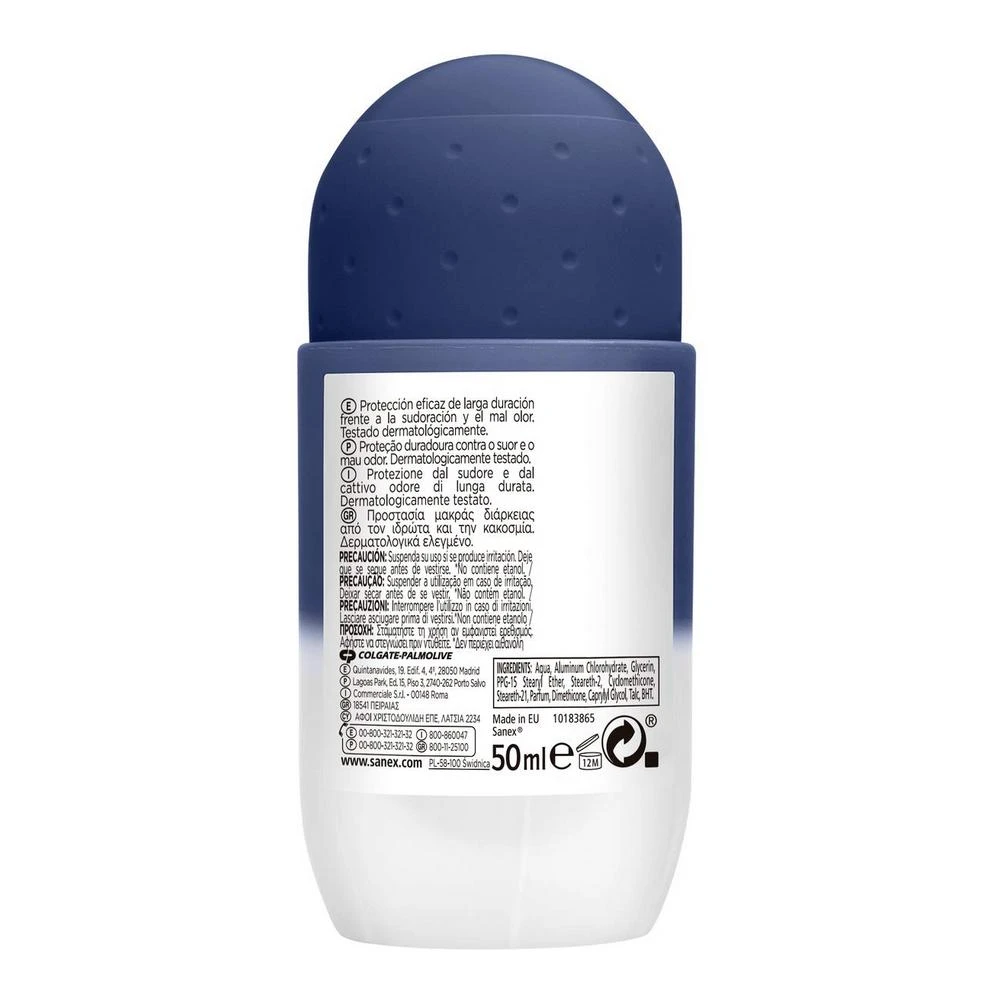 Sanex Men Active Control Roll On dezodorantas 50ml