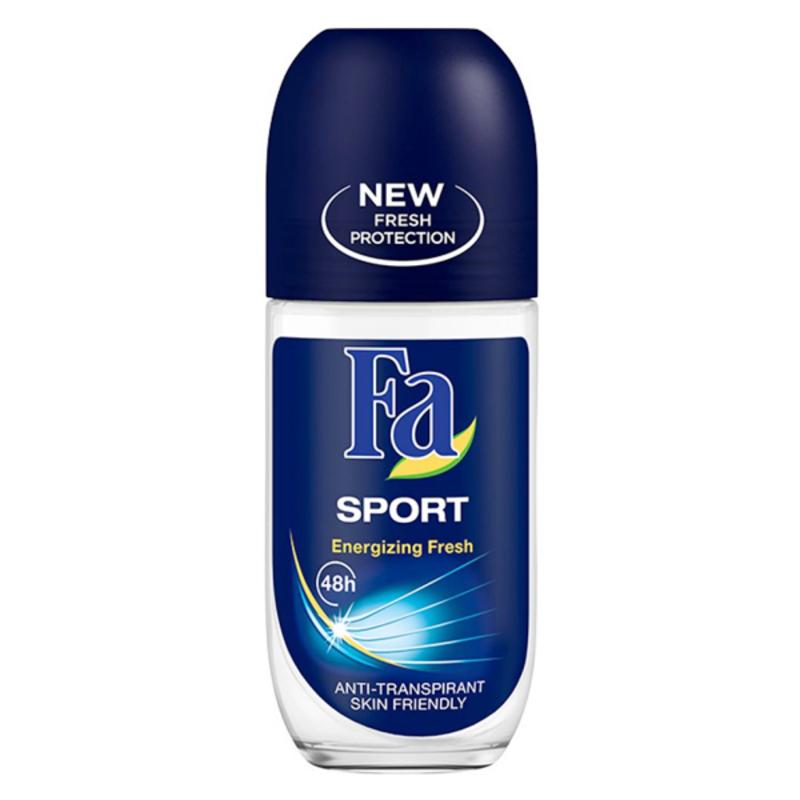 Fa Sport Energizing Fresh Dezodorantas Roll On, 50ml