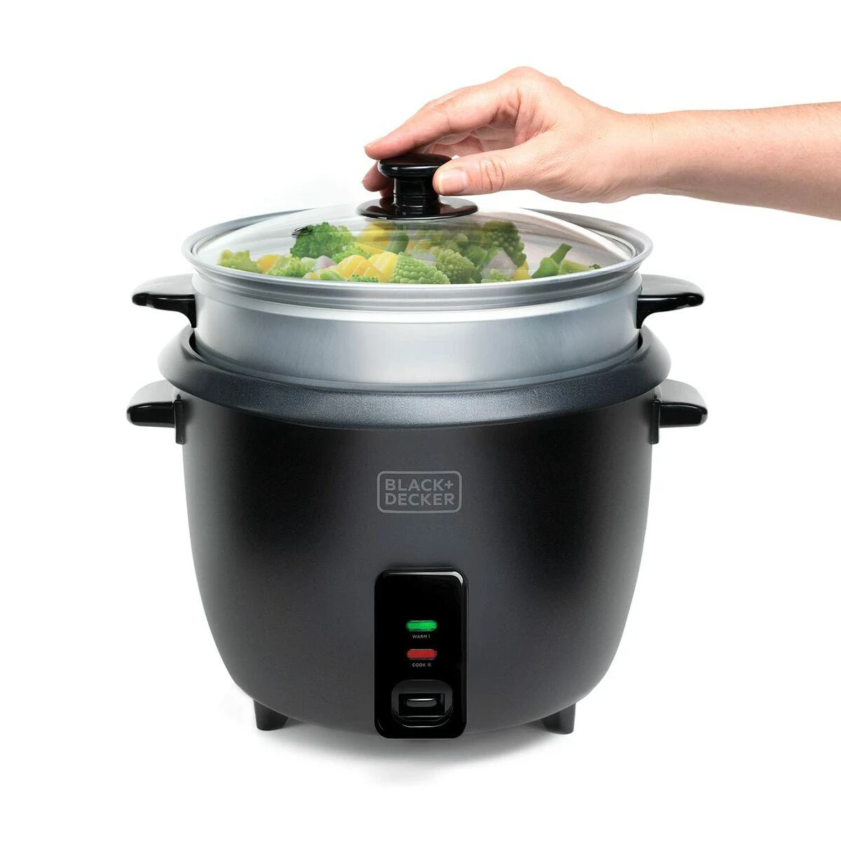 Black & Decker juodas+decker Rice cooker Juodas & Decker BXRC1800E
