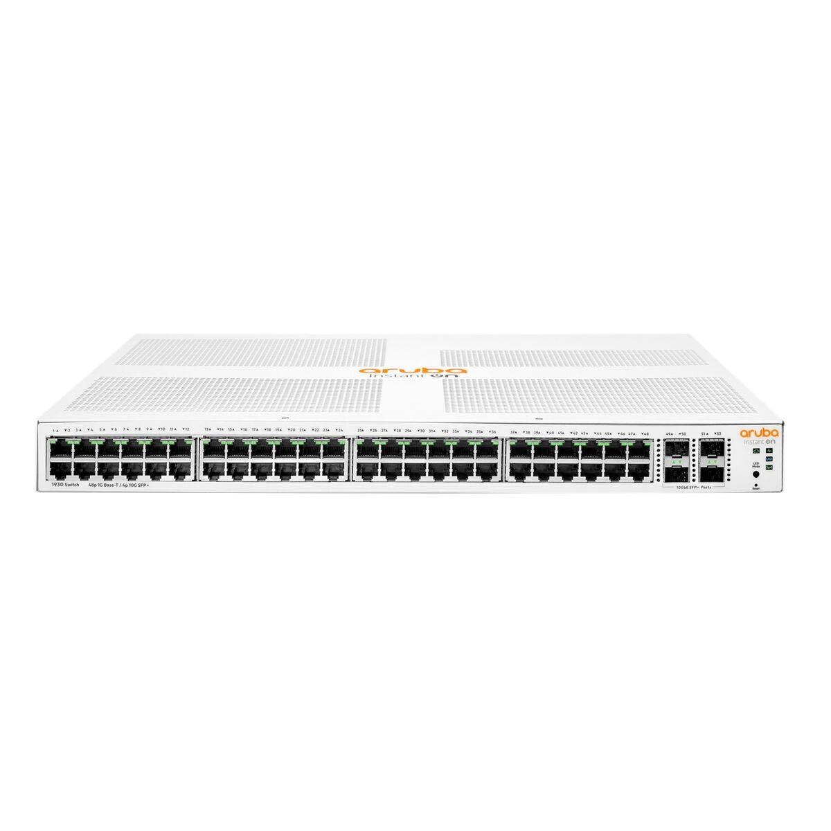 Šakotuvas „Hewlett Packard“ (HP) „HPE Networking Instant On 1930“ 52 prievadų komutatorius [48 gigabito LAN, 4 SFP/SFP+]