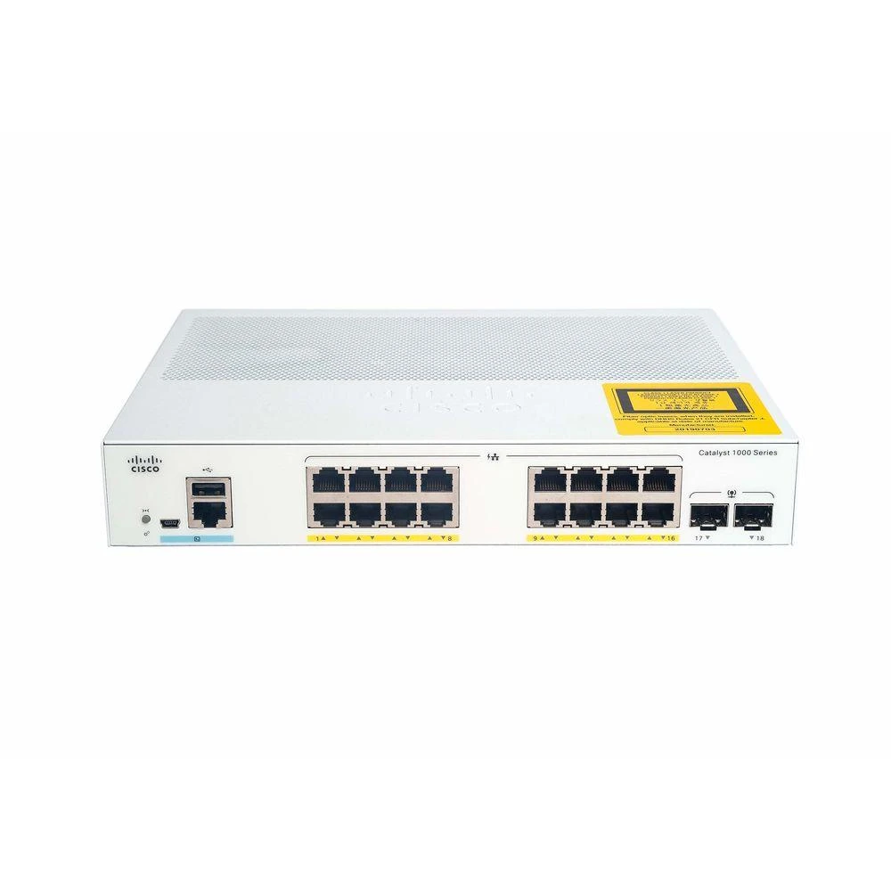 Šakotuvas Jungiklis Cisco C1000-16P-2G-L