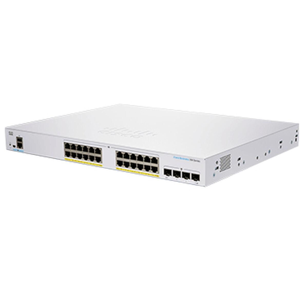 Šakotuvas Komutatorius Cisco CBS350-24FP-4G-EU