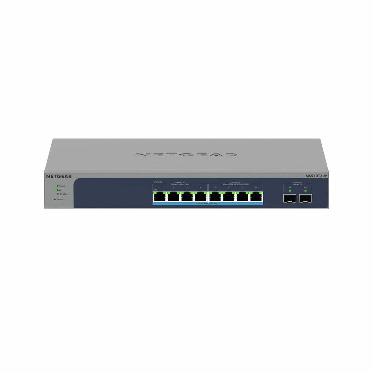 Šakotuvas „Netgear“ jungiklis MS510TXUP (MS510TXUP-100EUS) (MS510TXUP100EUS)