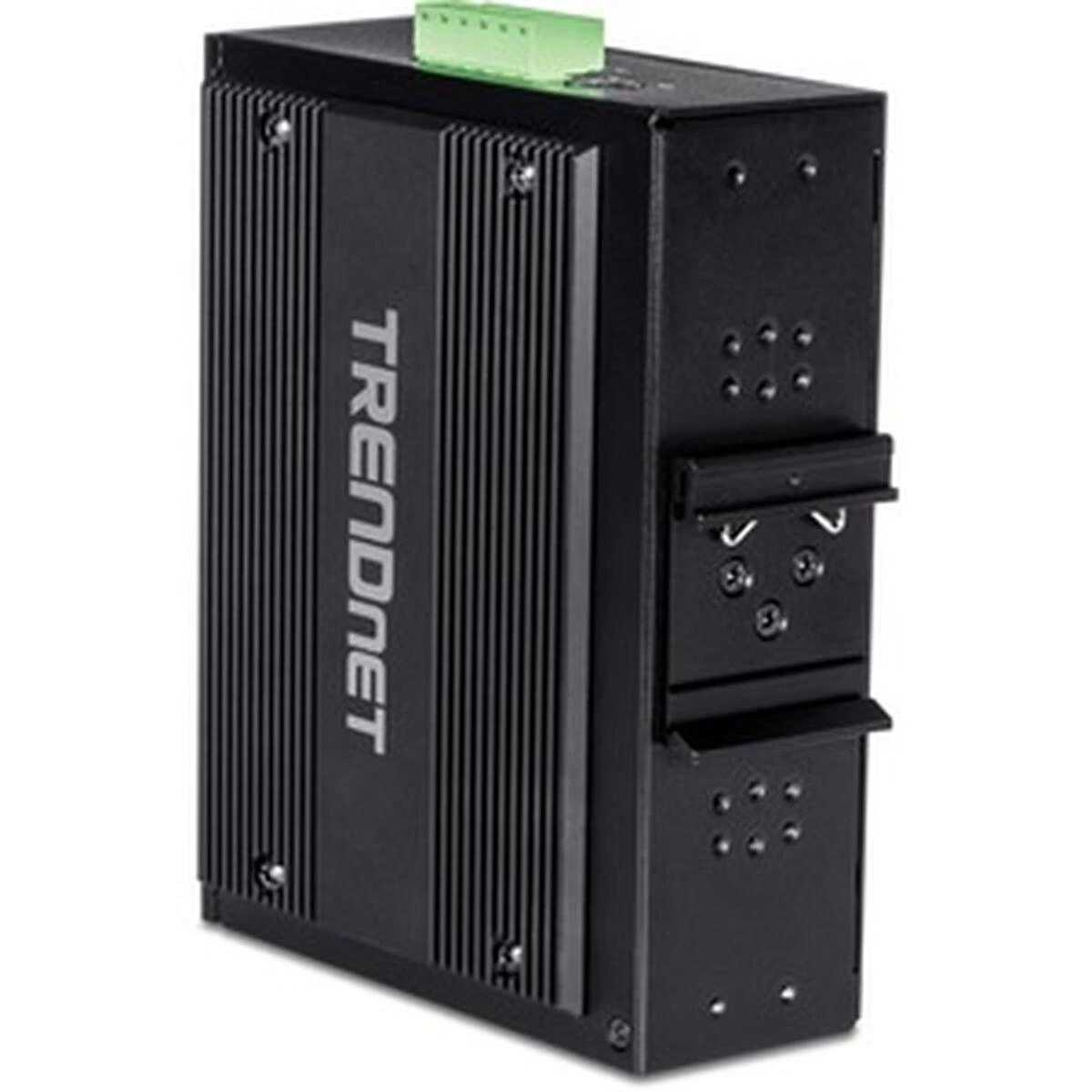 Šakotuvas Switch TRENDnet TI-BG104 10-portowy pramoninis Gigabit PoE DIN Rail niezarządzany
