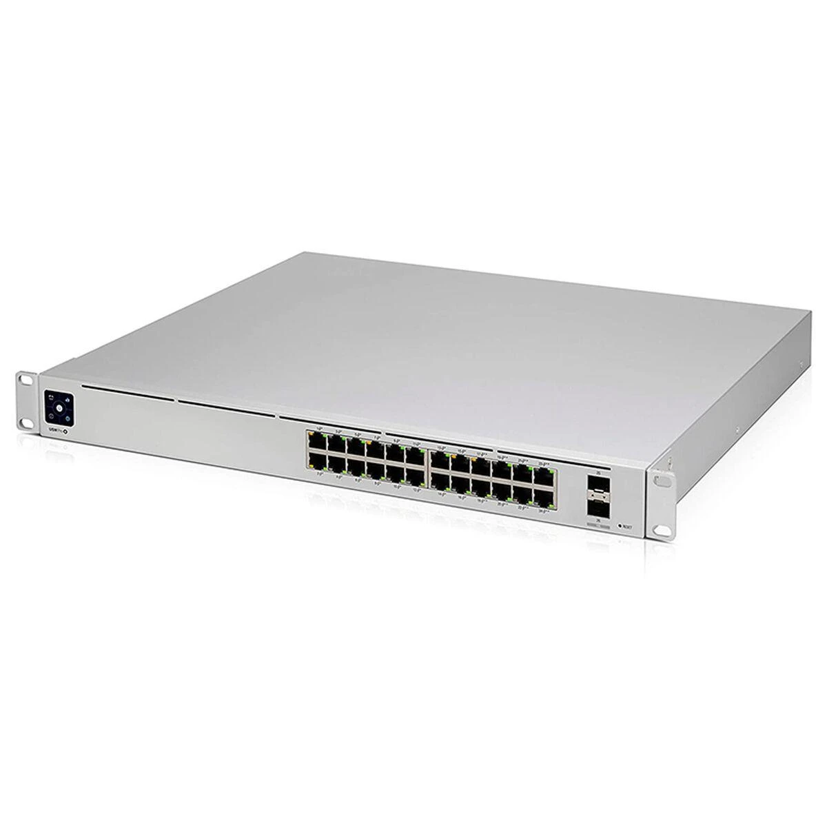 Maršrutizatorius UBIQUITI USW-Pro-24-POE UniFi komutatorius, 24 x 400 W, 24 gigabito RJ45 prievadai, 2 SFP+ prievadai, PoE++