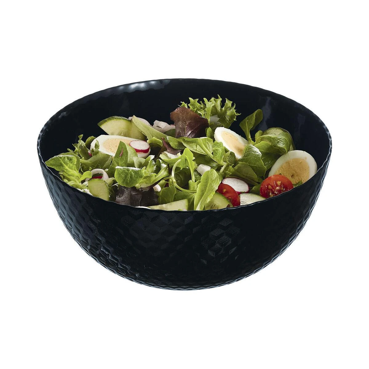 Salaterka Pampille 24 cm juoda LUMINARC