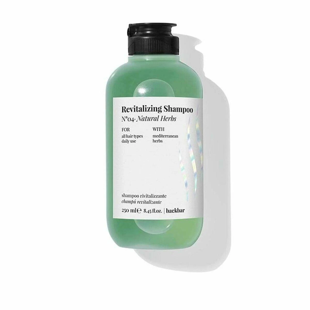Farmavita Nugaros juostos atgaivinantis šampūnas Nº04 Natural Herbs 1000ml
