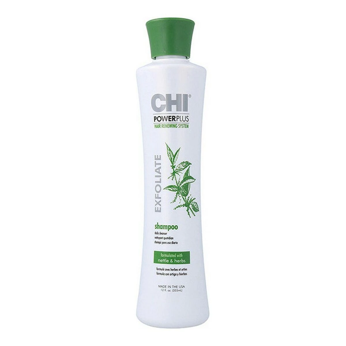 Valomasis šampūnas CHI PowerPlus Hair Renewing System Exfoliate Šampūnas Daily Valiklis 355ml