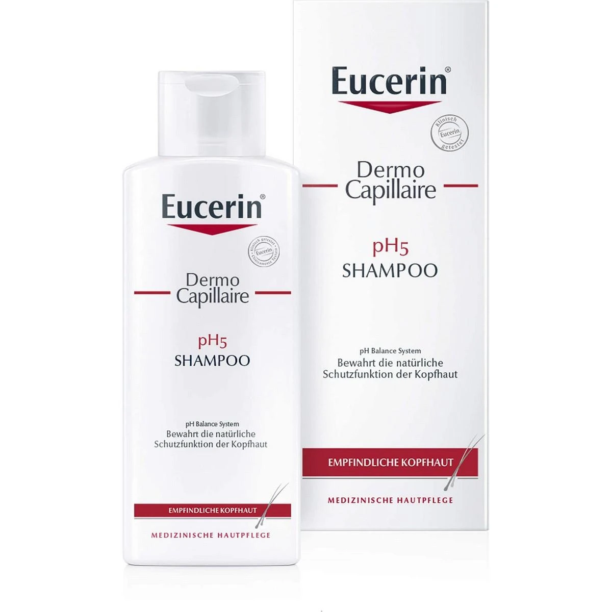 Eucerin Dermo Capillaire Ph5 Soft šampūnas 250ml