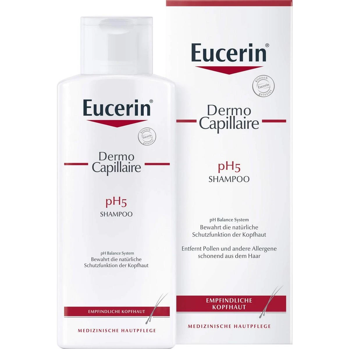 Eucerin Dermo Capillaire Ph5 Soft šampūnas 250ml