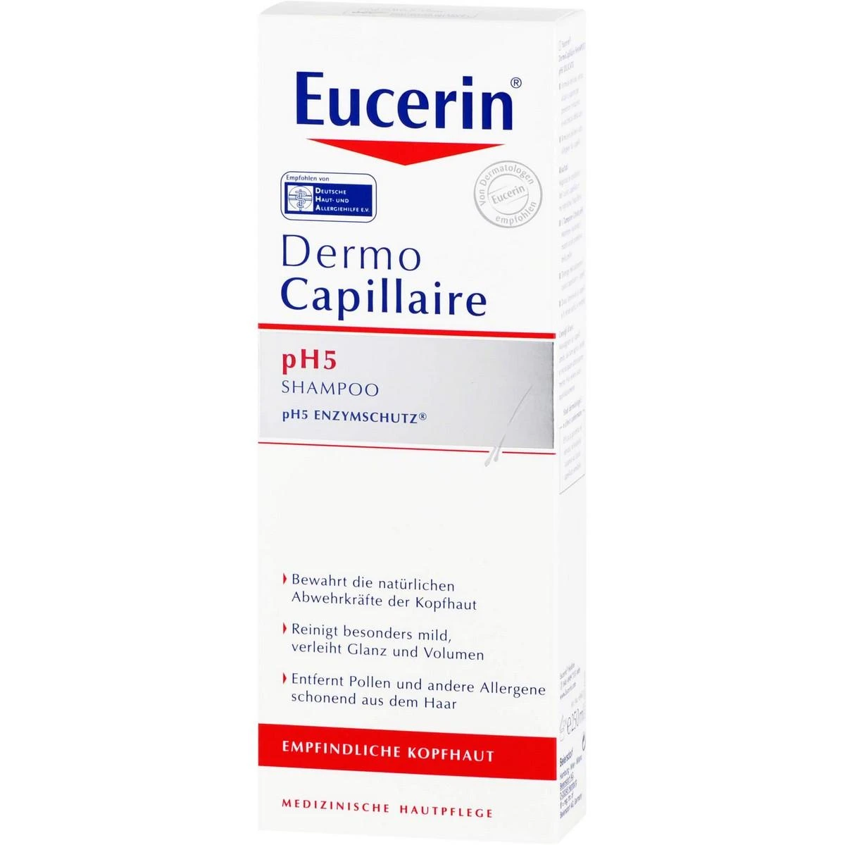 Eucerin Dermo Capillaire Ph5 Soft šampūnas 250ml