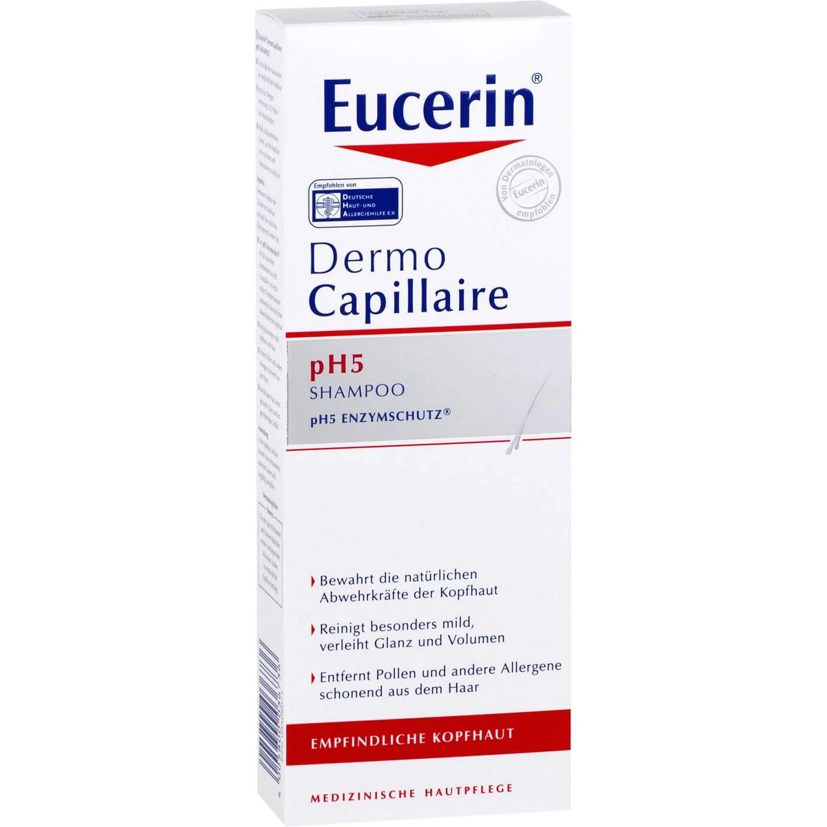 Eucerin Dermo Capillaire Ph5 Soft šampūnas 250ml