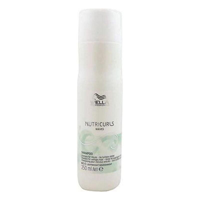 Wella Professionals NutriCurls Waves Šampūnas šampūnas banguotiems plaukams, 250 ml