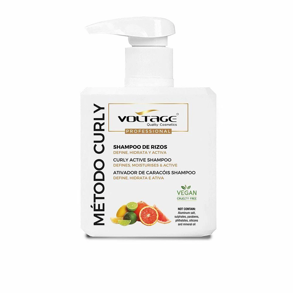 "Voltage Cosmetics Curl Skirtas garbanotiems plaukams Method Skirtas garbanotiems plaukams Šampūnas" šampūnas 500ml