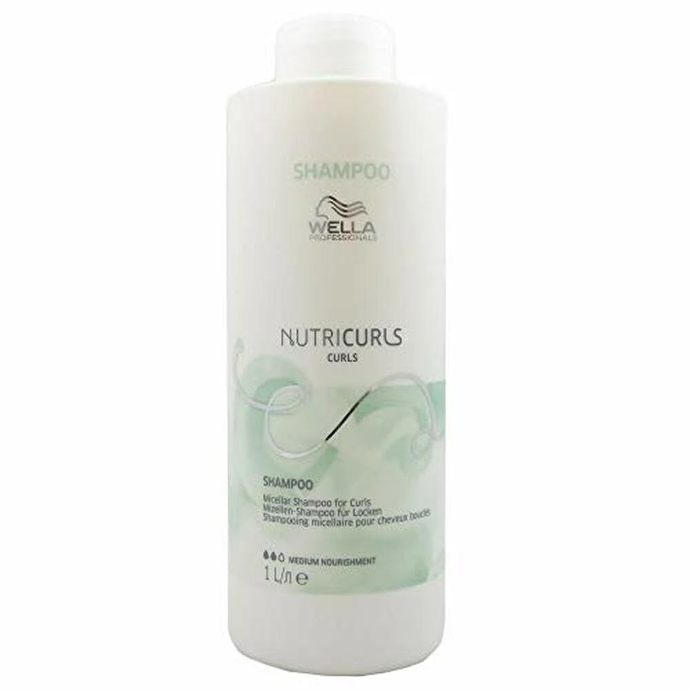 Micelinis šampūnas garbanotiems plaukams Wella Nutricurls Micellar Šampūnas 1000ml