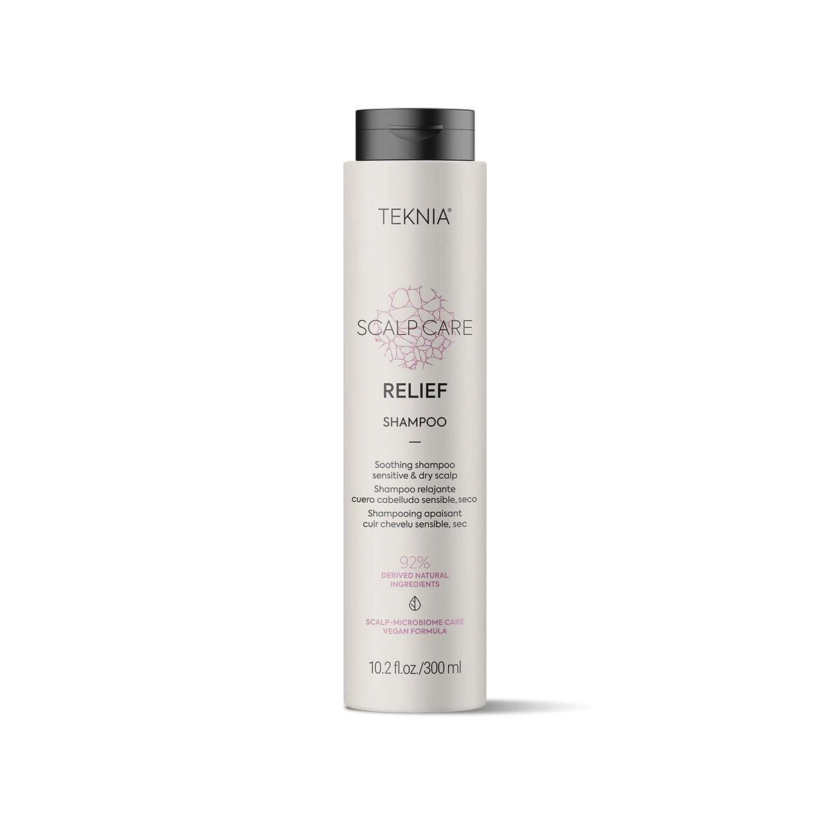 Lakme Šampūnas plaukams Teknia Scalp Care Relief Šampūnas, be sulfatų, jautriai ir sausai galvos odai, 300 ml