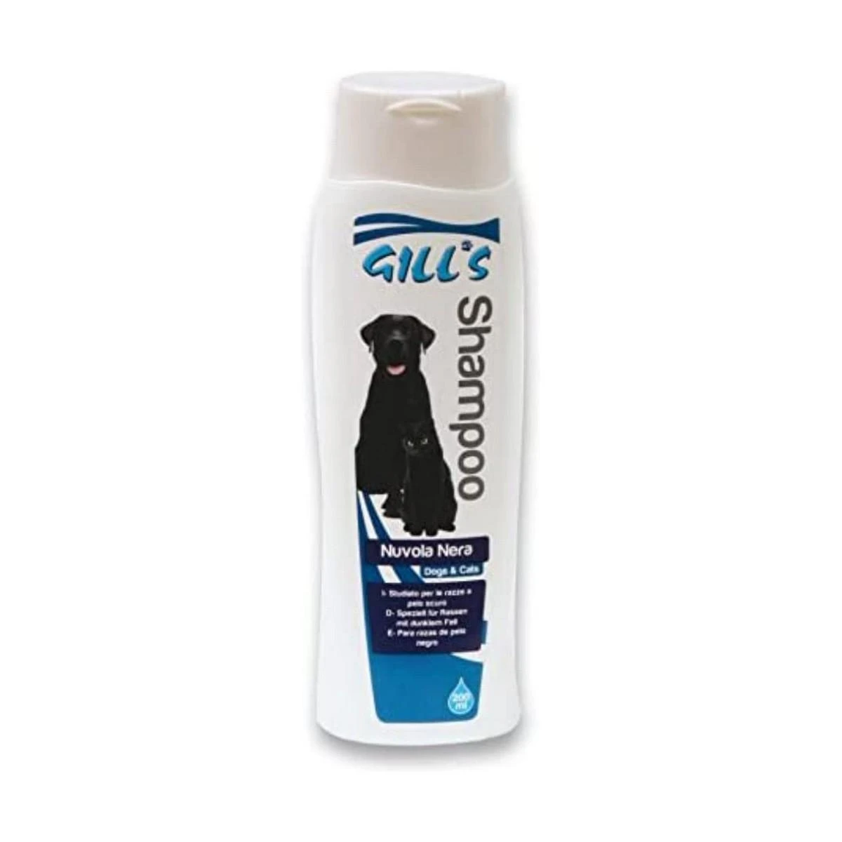 GILL'S NUVOLA NERA šampūnas (juodaplaukiams) 200ml