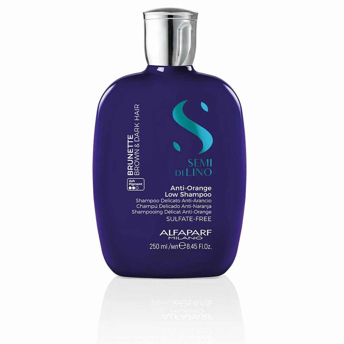 Alfaparf Milano Semi Di Lino Brunette Brown y Dark šampūnas 250ml