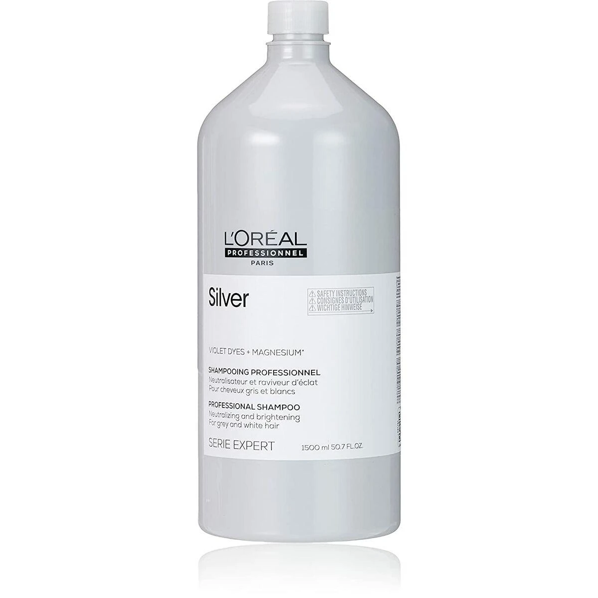 Atspalvį koreguojantis šampūnas L‘oreal Professionnel Sidabrinis Šampūnas 1500ml