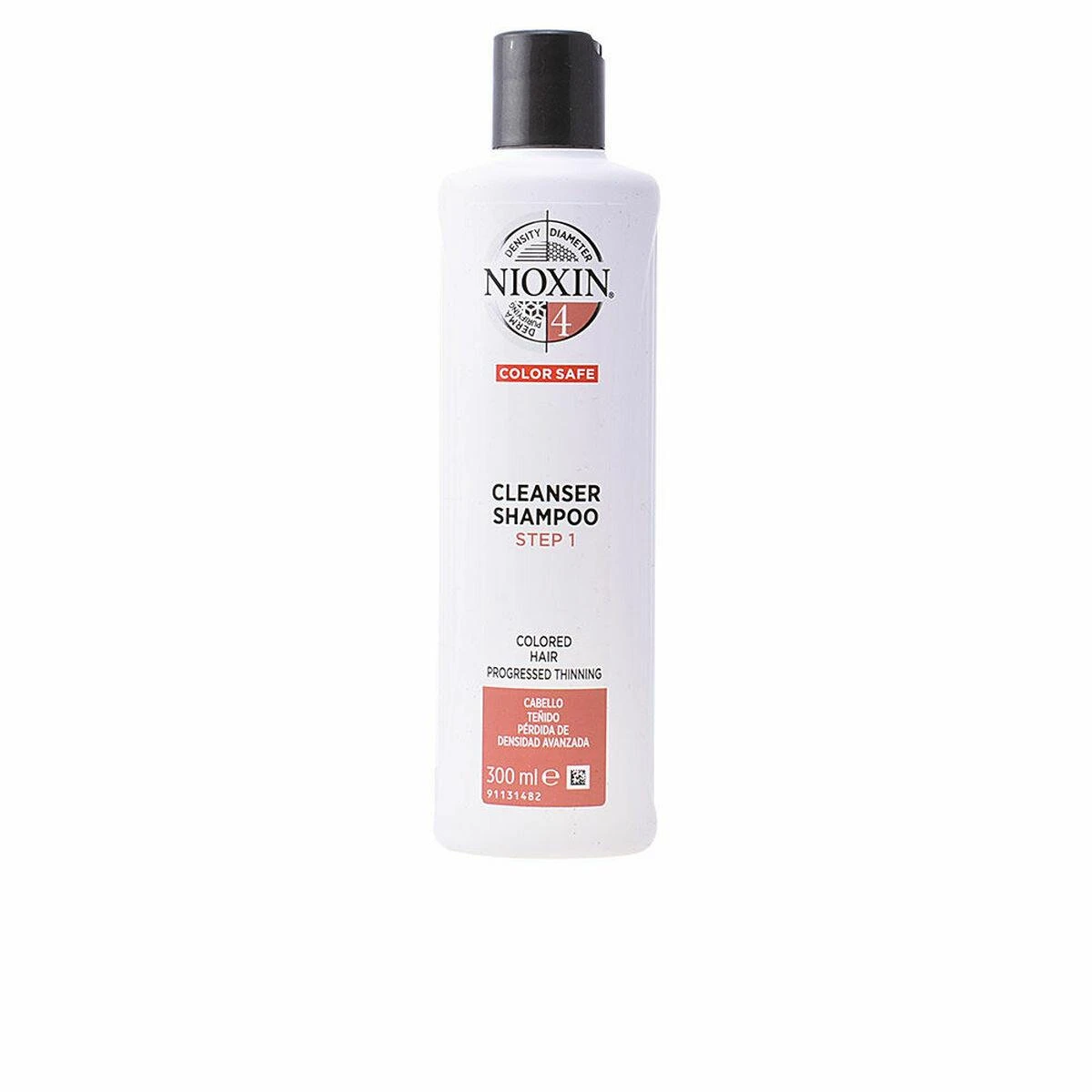 "Nioxin System 4" šampūnas dažytiems plaukams, suteikiantis apimties labai silpniems ploniems plaukams 300ml