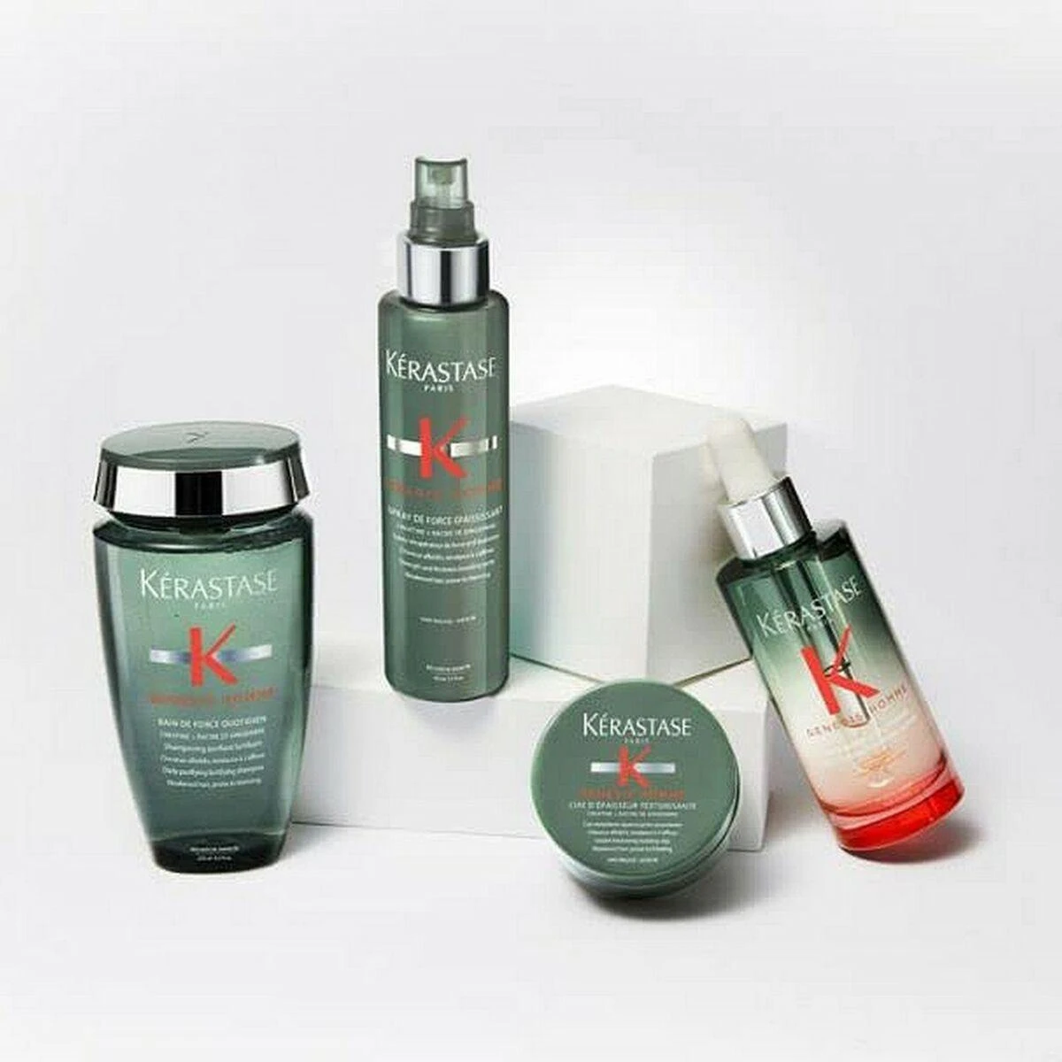 Kerastase Genesis Homme Bain de Force Quotiden stiprinantis šampūnas vyrams, 250 ml