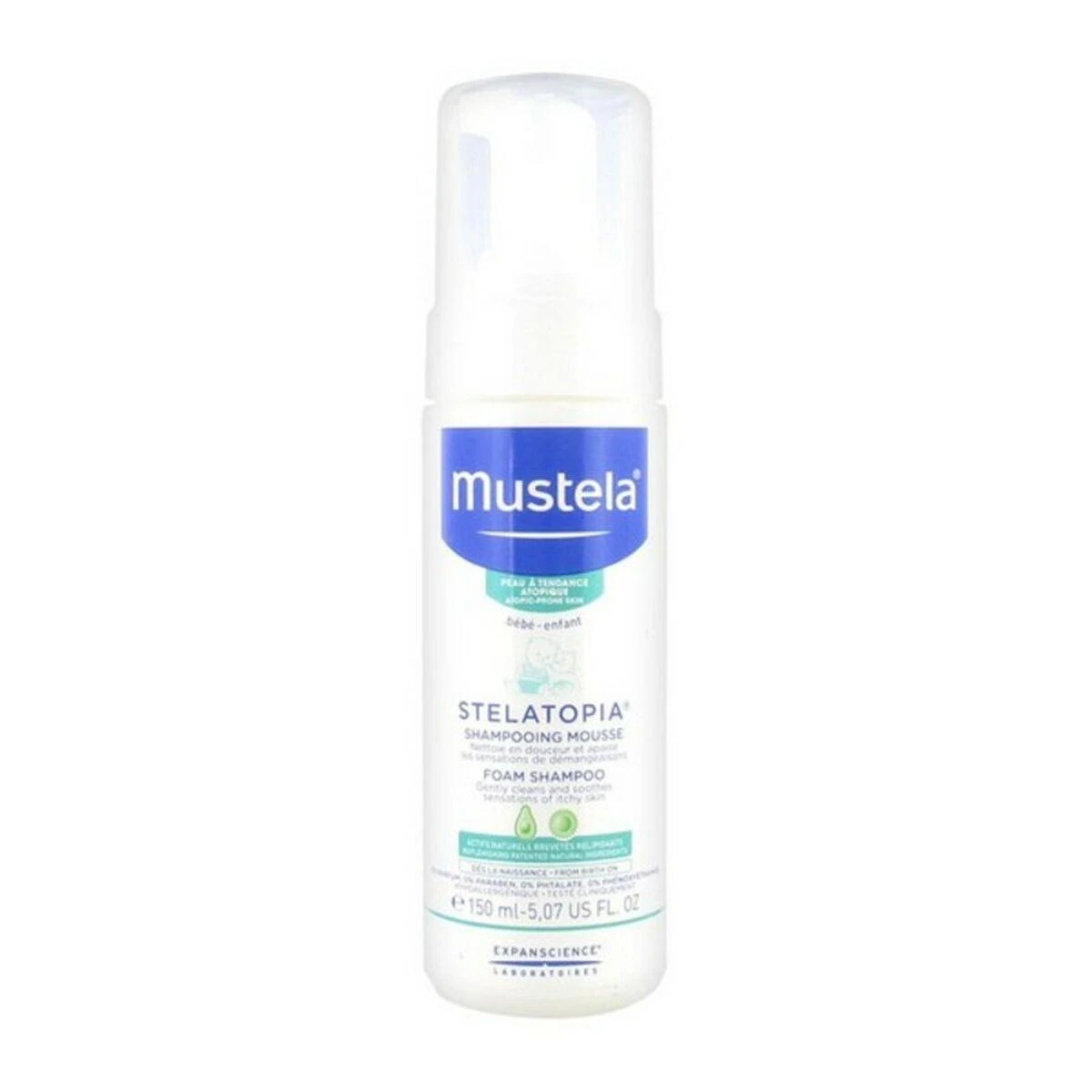 "Mustela Stelatopia" putų šampūnas 150ml