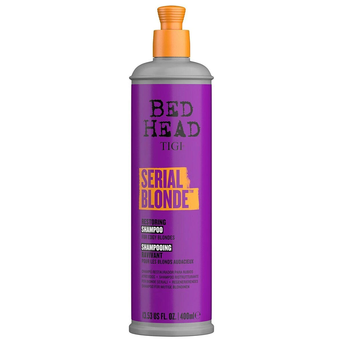 Tigi Bed Head Tigi Bh21 Serial Skirtas šviesiems plaukams tonuojantis šampūnas 400ml