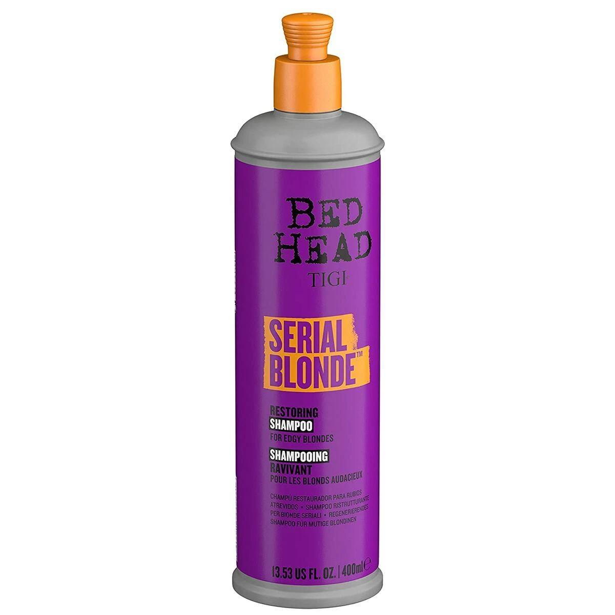 Tigi Bed Head Tigi Bh21 Serial Skirtas šviesiems plaukams tonuojantis šampūnas 400ml