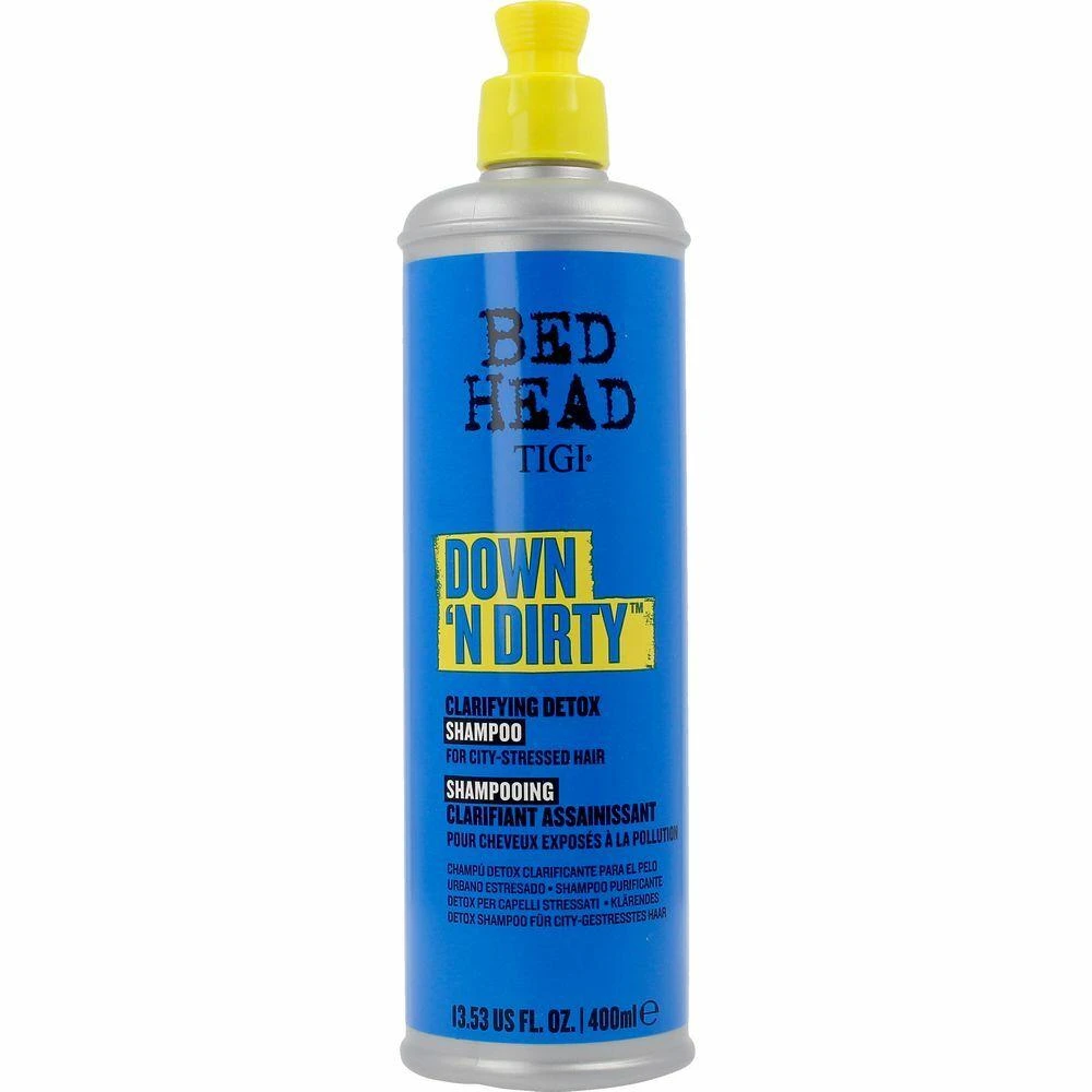 Tigi Bed Head Down'n Dirty Gaivinantis Detox Šampūnas giliai valantis ir detoksikuojantis plaukų šampūnas 400ml
