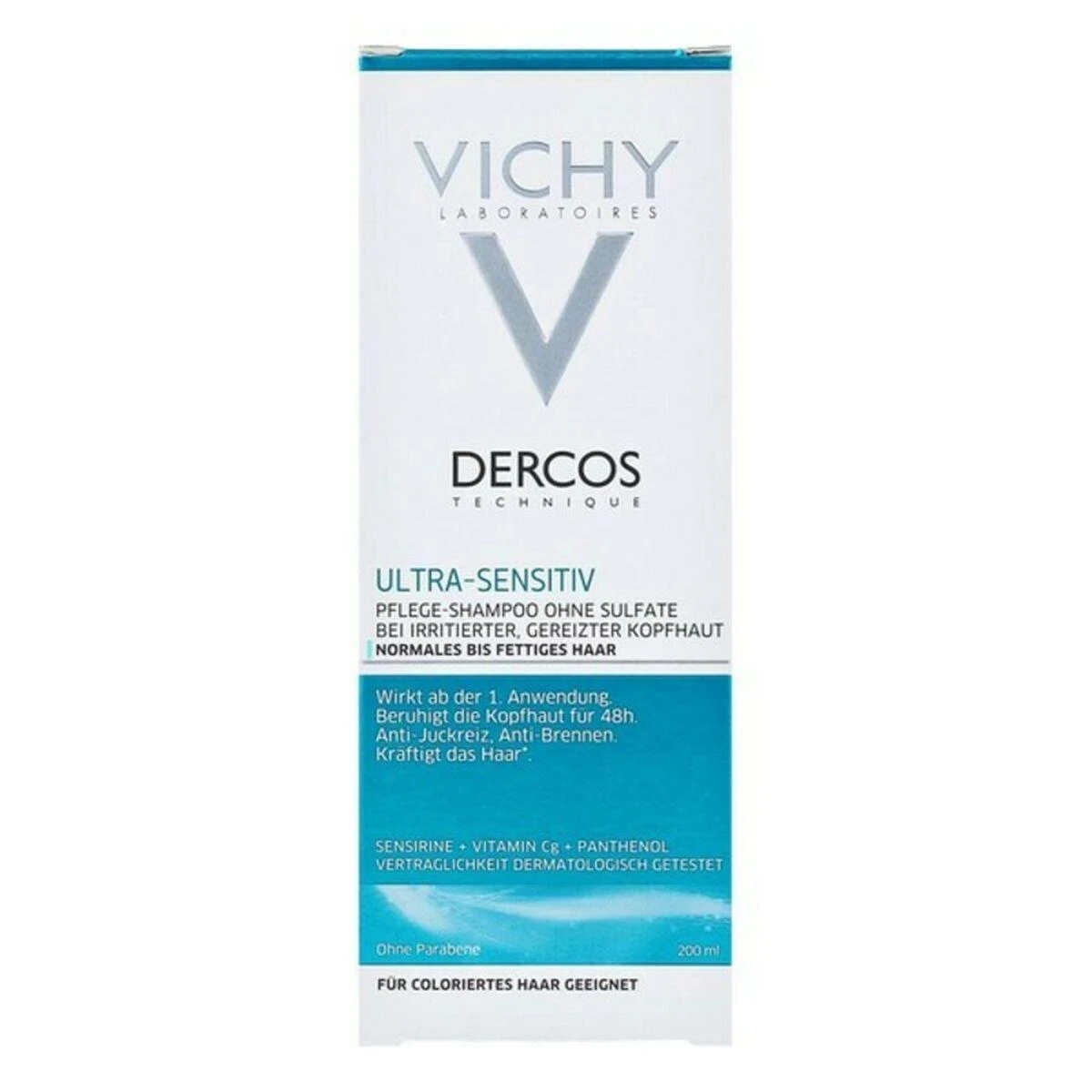 L'Oreal "Vichy Dercos Ultra Smoothing Šampūnas" glotninantis šampūnas 200ml