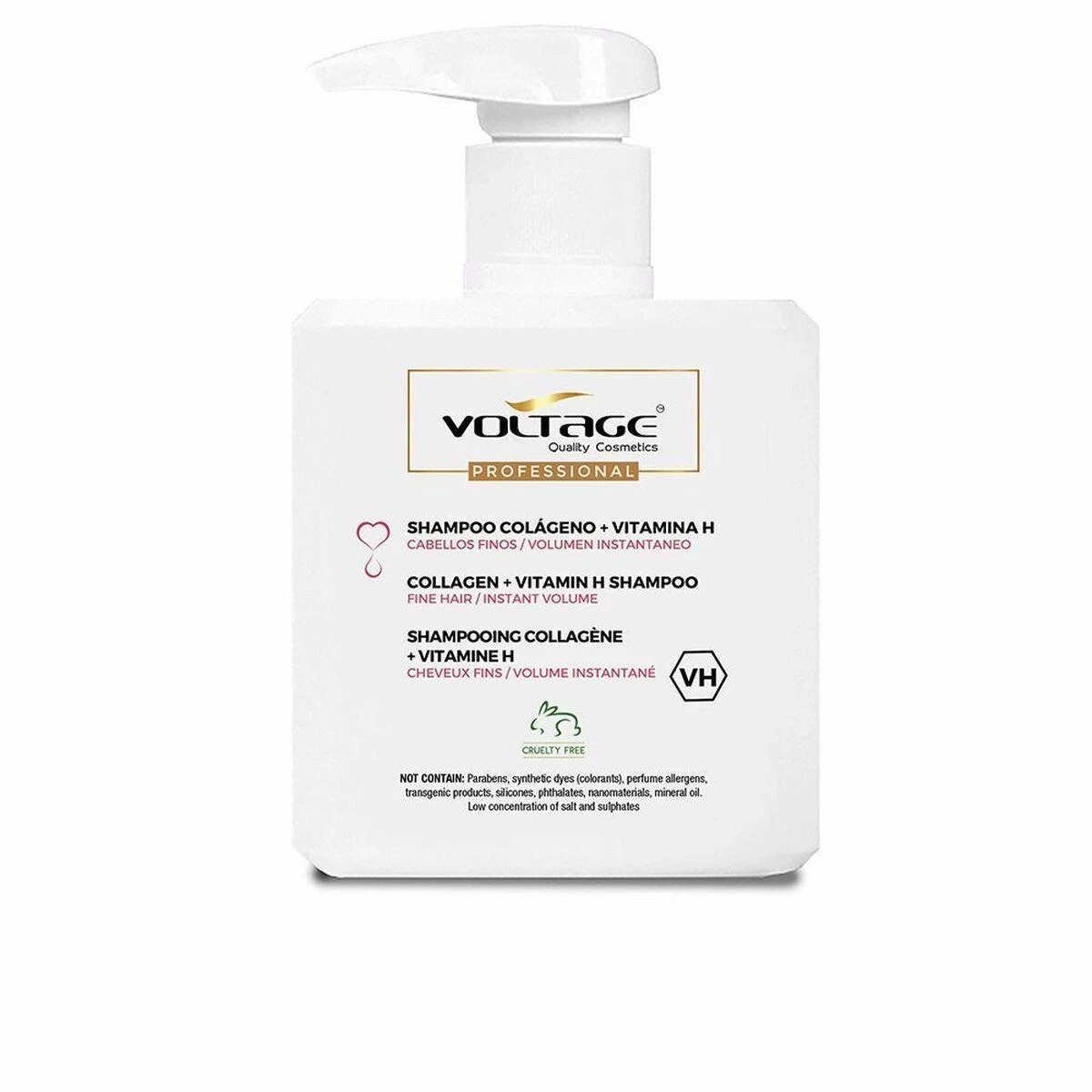 "Voltage Cosmetics" kolageno vitamino H šampūnas 500ml