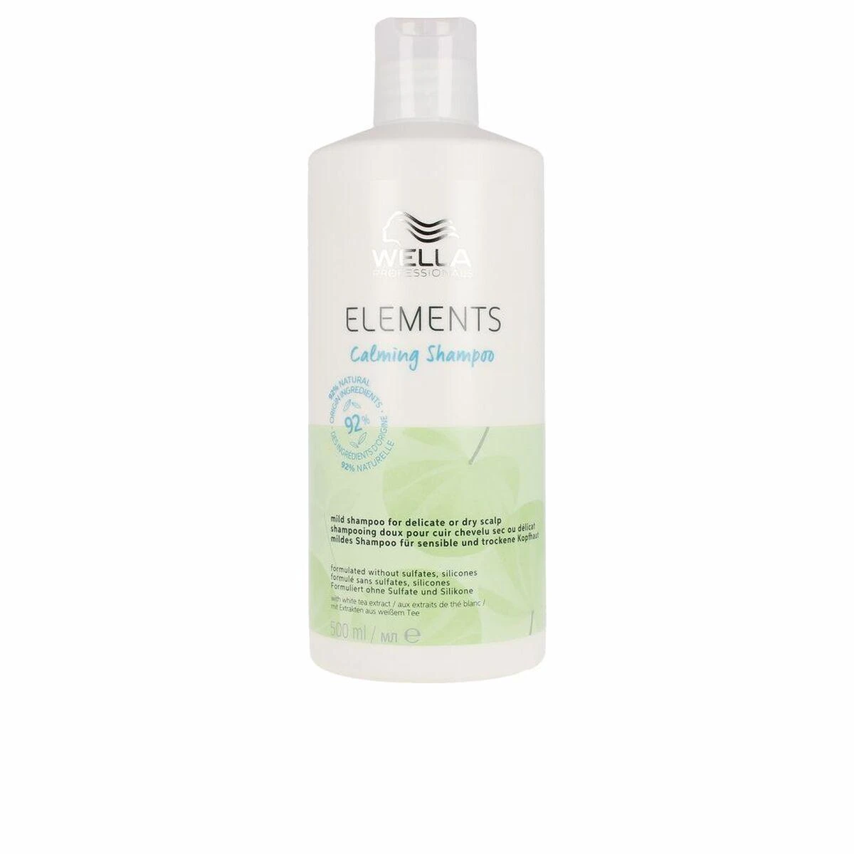 Raminamasis plaukų šampūnas Wella Professionals Elements Calming Šampūnas 500ml