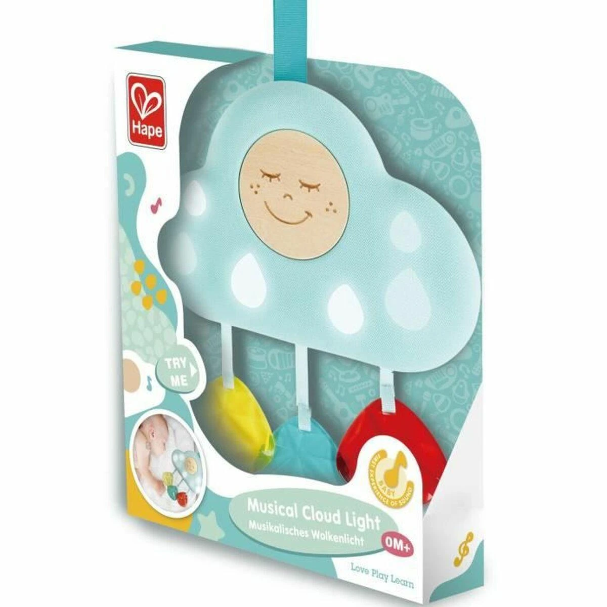 HAPE muzikinis žaislas Cloud, E0619