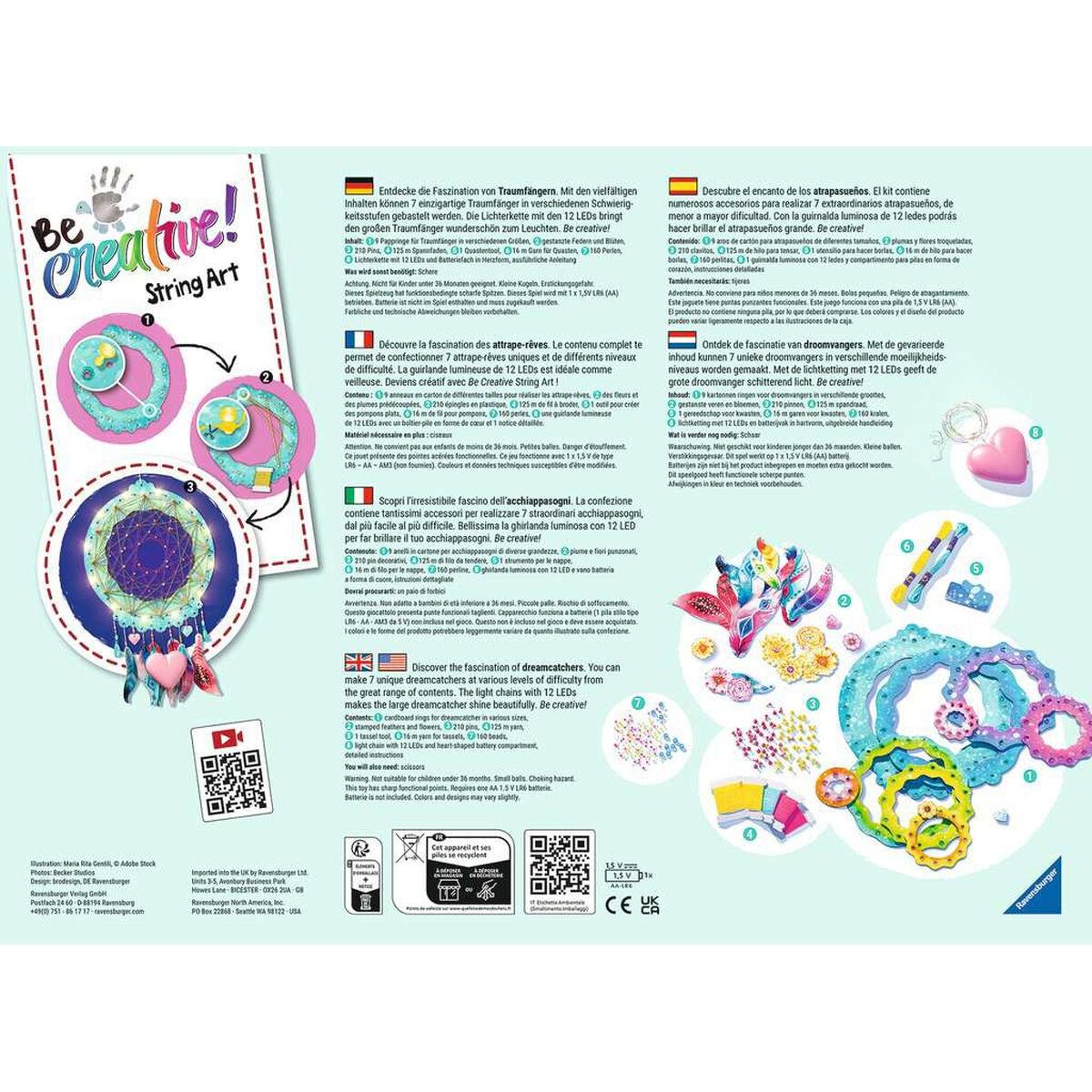 Ravensburger kūrybinis rinkinys „BeCreative: sapnų gaudyklė“