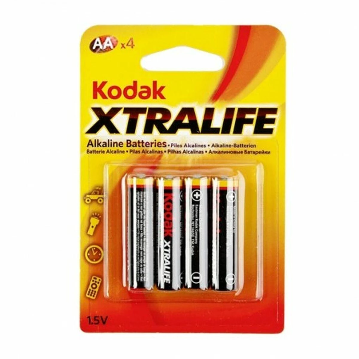 KODAK Xtralife LR6 (AA) 4 pak. Elementai