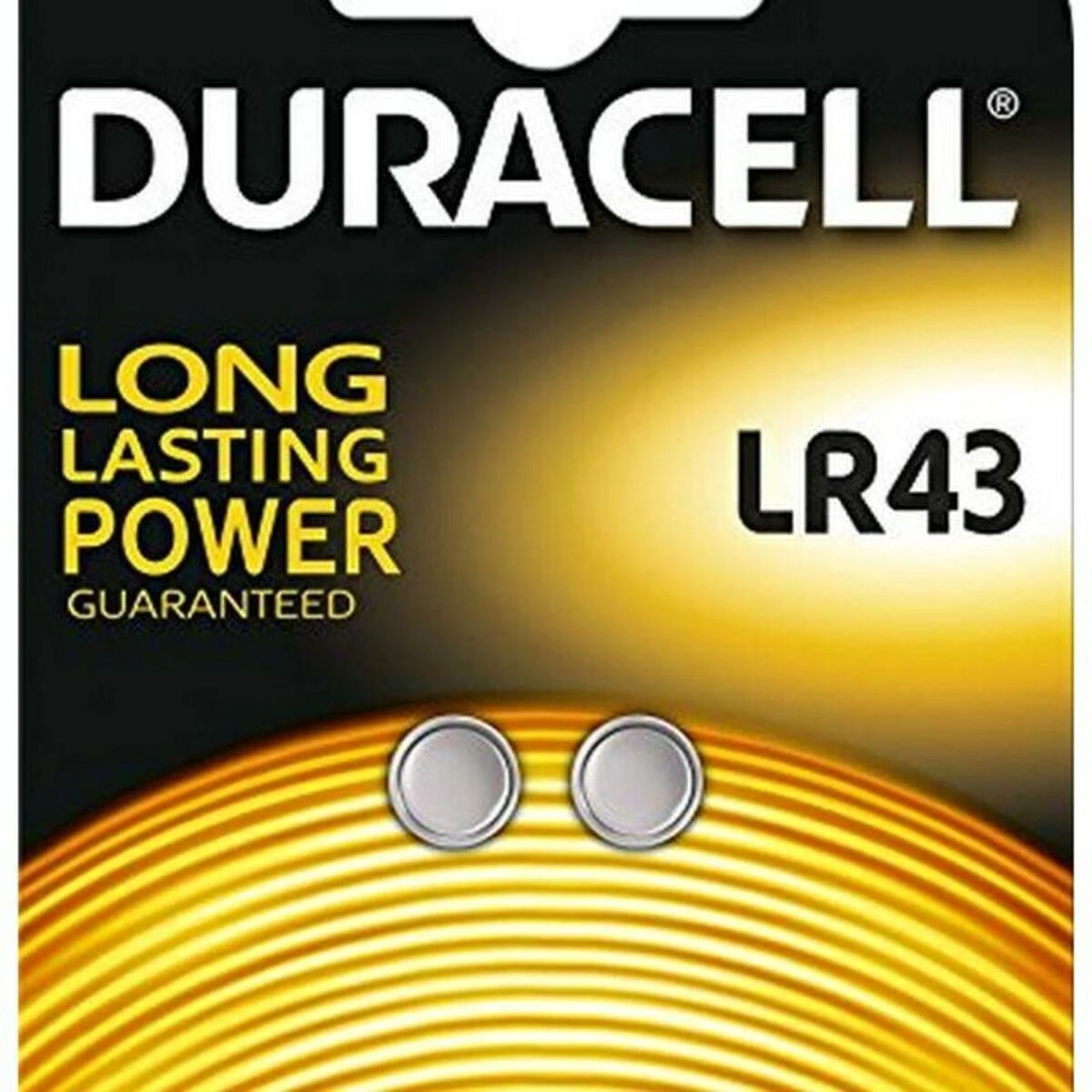 Duracell LR43 Vienkartinė baterija SR43 Šarminis