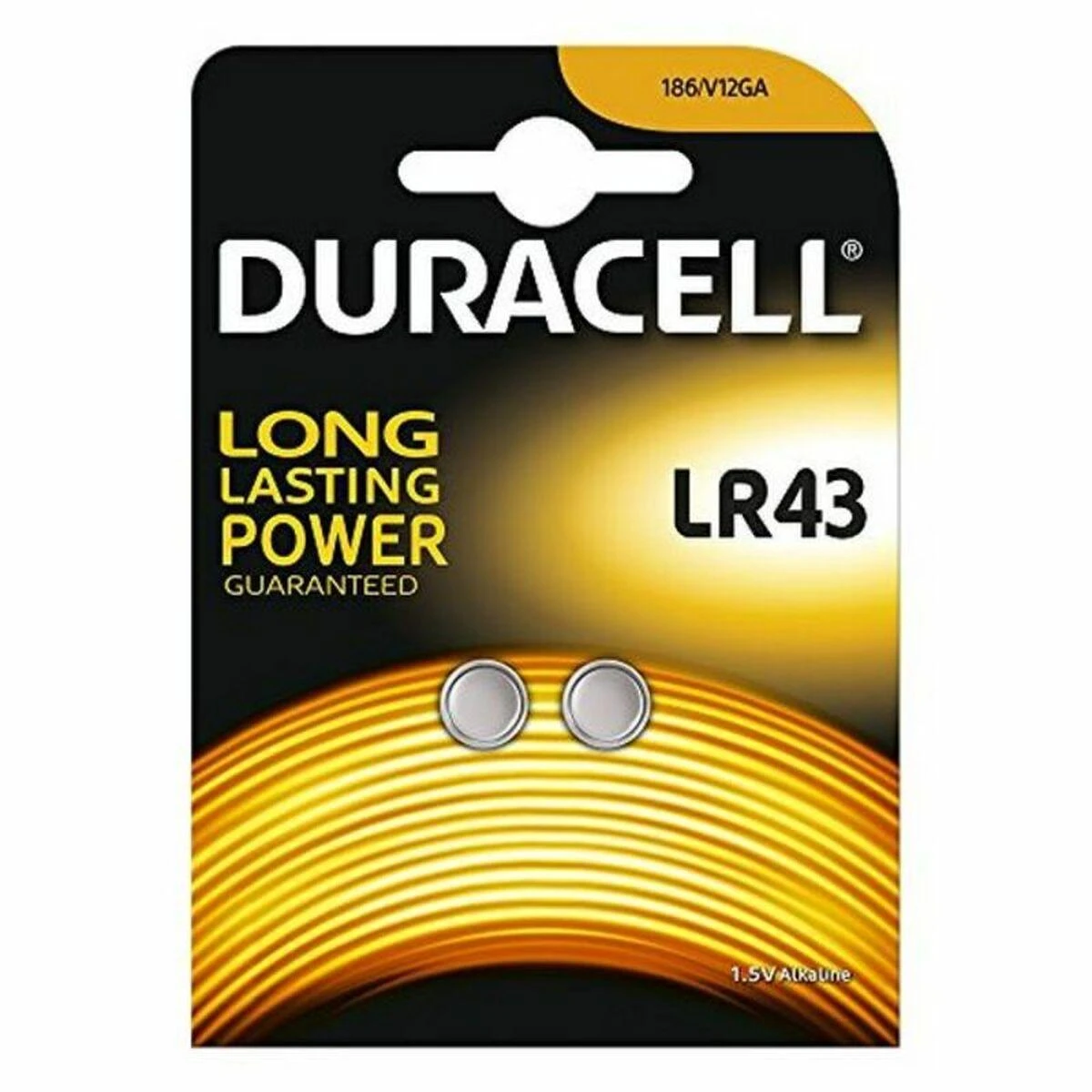 Duracell LR43 Vienkartinė baterija SR43 Šarminis