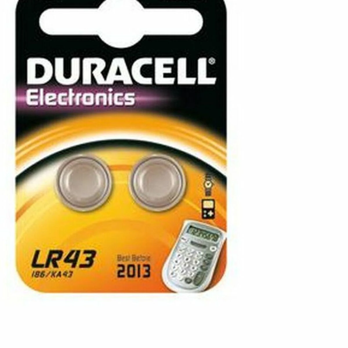 Duracell LR43 Vienkartinė baterija SR43 Šarminis